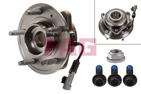 ÖN TEKER PORYASI RULMANLI KİT CHEVROLET CAPTIVA 2.0 D 06-12 ABS Lİ 5 BİJON
