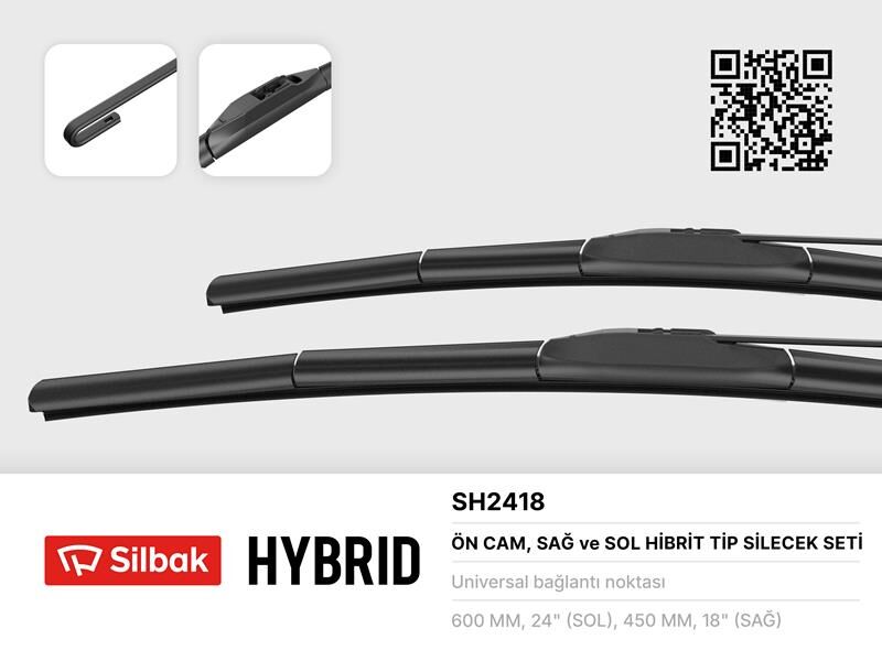 SİLECEK SÜPÜRGESİ 600/450MM MUZ TİPİ HR-V 06/15-İ30. CW FD. FGH 04/10-CEE D. PRO CEE D 02/10-SPO HYUNDAI ELANTRA VII SALOON CN7 03-20