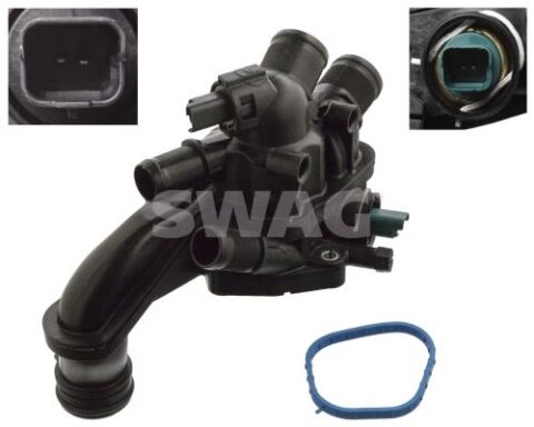 Termostat 105C Komple P3008-P308-Rcz-P207-P508-P208-P5008-C4-C4 Pıcasso-Ds3-Ds5-C5 Iıı 1.6 Turbo 16V Ep6Dt-Ep6Cdt -Mını Cooper 1.6 Thp 16V N14B16A-N14B16C