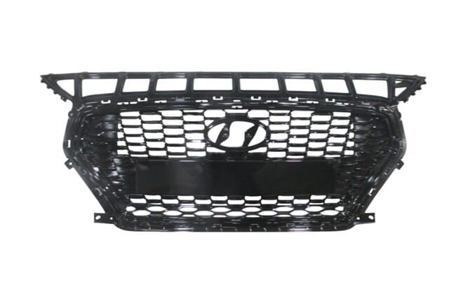 Hyundaı I30- 17/18; Ön Panjur Siyah Nikelaj Çerçevesiz (tyg) - 86351-G4000