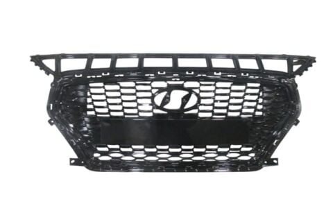 Hyundaı I30- 17/18; Ön Panjur Siyah Nikelaj Çerçevesiz (tyg) - 86351-G4000