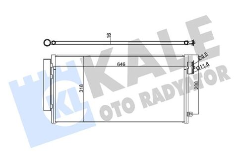 Klima Kondenseri Fıat Egea-500L 12 1.3-1.6 Multijet-1.4 Benzınlı Al-Pl-Brz