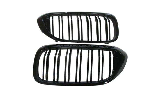Bmw 5 Serı- G30- 17/20; Ön Panjur Sağ/sol Set (2 Parça)parlak Siyah (çift Çıtalı) (m5) - A2303192