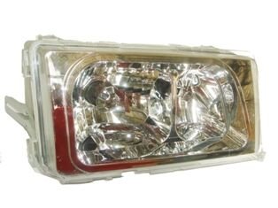 2018202561 - Mercedes 190- W201- 83/93; Far Lambası Sağ Kristal 5 Fişli (Famella)