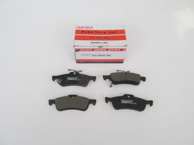 04466-0D010 - Toyota Yarıs- 06/11; Arka Fren Balatası 1,0/1,3/1,5 (Disk)(123,1X43,8X14)(Bramax)