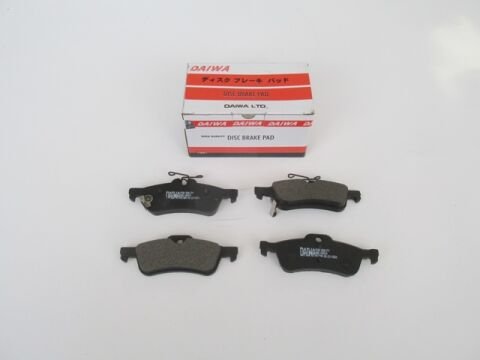 04466-0D010 - Toyota Yarıs- 06/11; Arka Fren Balatası 1,0/1,3/1,5 (Disk)(123,1X43,8X14)(Bramax)