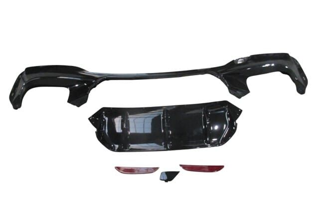 Bmw 5 Serı- G30- 17/20; Karlık Prlk Siyah (arka Tampon Altı) (çeki Demir Kapaklı/çift Egzoslu)f90/m5 - A51128073379