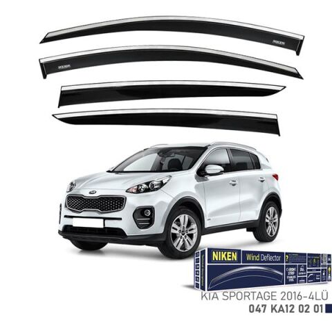 KROMLU CAM RÜZGARLIĞI KIA SPORTAGE 2016- 4LÜ