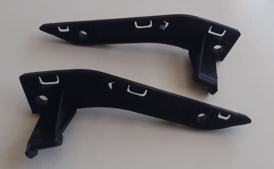 1610145680 - Peugeot 2008- 16/19; Ön Tampon Bağlantı Braketi Sağ/Sol Set (2 Parça)