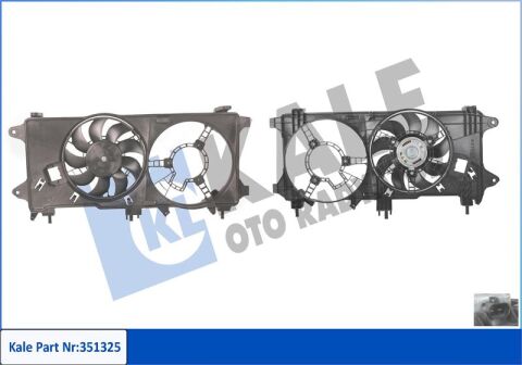 Fan Motoru Davlumbazlı Fıat Doblo 1.3 Mjet 03 1.9Jtd 01 Euro Iıı Tek Motorlu Klimasız