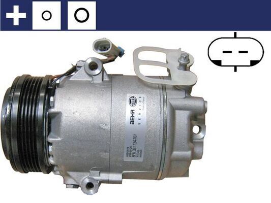 KLİMA KOMPRESÖRÜ ASTRA G 1.4-1.6-1.8 16V 02-09 CORSA C 1.4-1.6-1.8 00 MERIVA 1.4 -1.6 16V 03-10