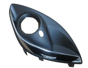 1400873 - Opel Corsa- D- 11/14; Sis Lamba Kapağı Sol Siyah/Nikelaj Kaplamalı Sis Delikli (Tüv)(Tyg)
