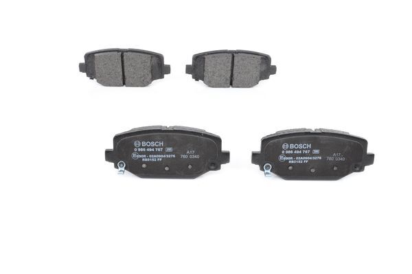 ARKA FREN BALATASI FIAT FREEMONT 11 15 LANCIA VOYAGER MPV 11 14 DODGE JOURNEY 11