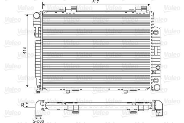 Motor Su Radyatoru Mercedes W202 S202 C208 R170