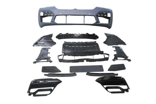 Bmw 5 Serı- G30- 20/22; Ön Tampon Gri (ızgaralı/sis Kapaklı/sensör Delikli) (f90/m5/lcı) - A51118081776S3