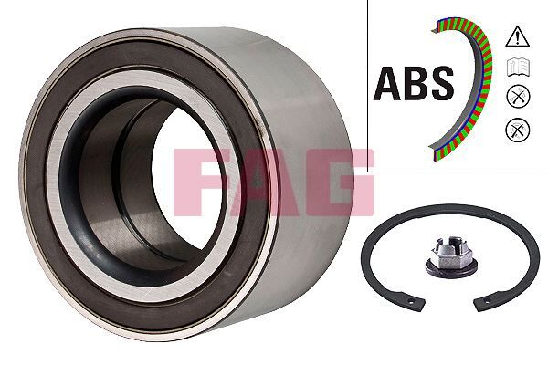 ON TEKER RULMANI KIT FOCUS III 11 17 KUGA I-II 08 14 YENI CONNECT 14 ABS LI