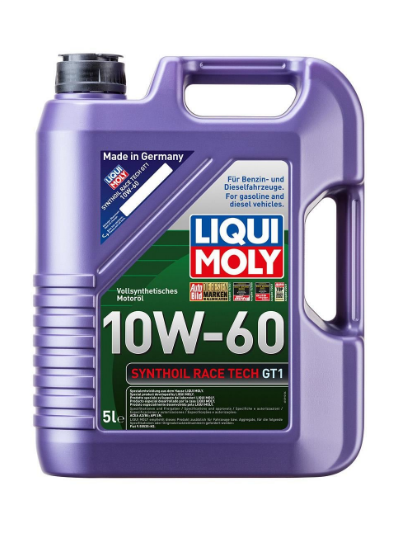 LIQUI MOLY 10W60 Motor Yağı Synthoil Race Tech GT1 5 Litre (8909)