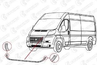 1347922080 - Peugeot Boxer- 07/13; Ön Tampon Üst Bağlantı Sacı