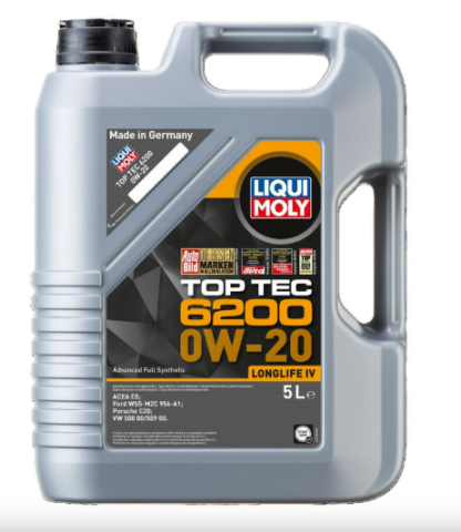 LIQUI MOLY 0W20 Motor Yağı Top Tec 6200 5 Litre (20789)