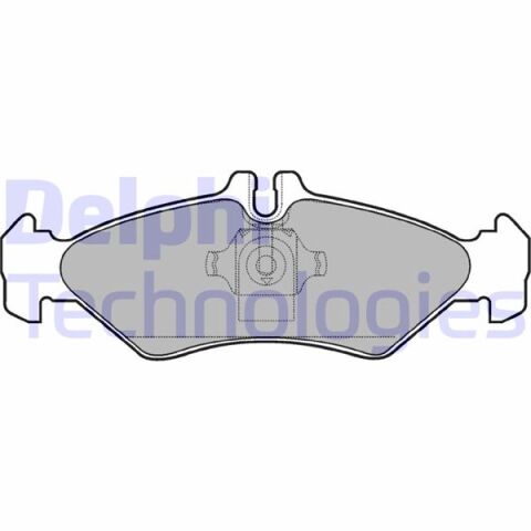Fren Balatası Arka Mercedes Sprınter B901 B904 . Vw Lt 28-35-46 Kulaklı Kucuk Tıp