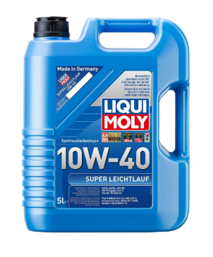 LIQUI MOLY 10W40 Motor Yağı Süper Sentetik SUPER LEICHTLAUF 5 Litre (9505)