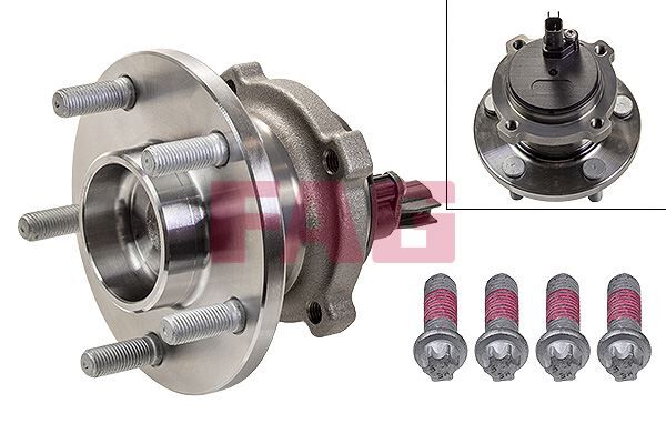 ARKA TEKER PORYASI RULMANLI FOCUS C-MAX 07 11 -FOCUS II 04 11 ABS Lİ 5 BİJON SENSOR DAHIL