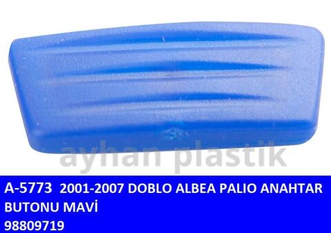 ANAHTAR BUTONU MAVİ DOBLO 01-07 -ALBEA-PALIO