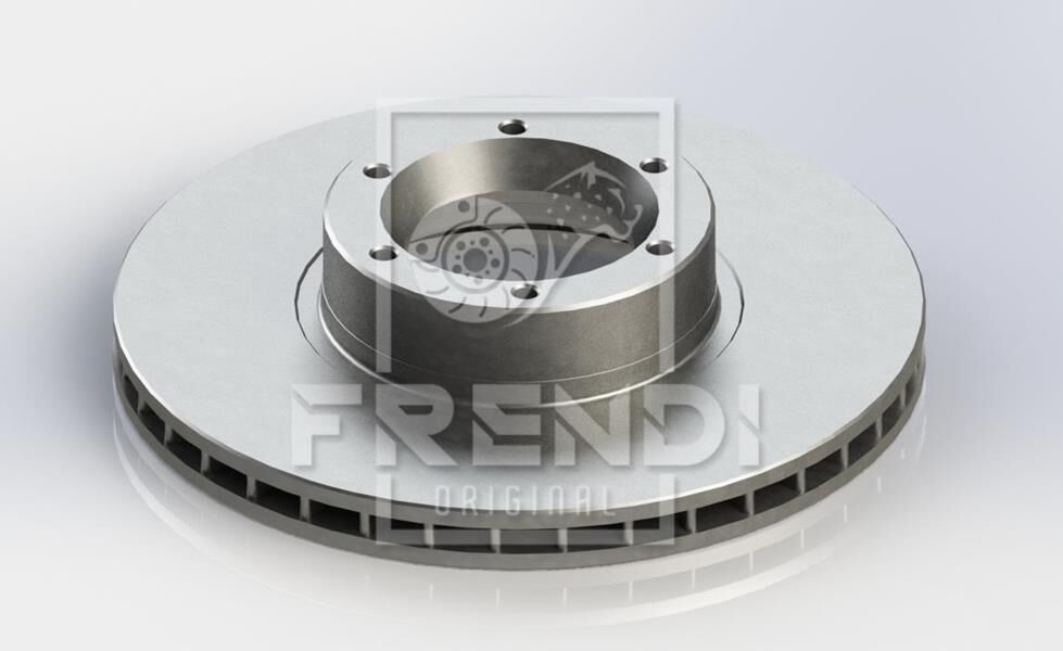 ÖN FREN AYNASI RENAULT MASTER II 98 06 OPEL MOVANO A 98 06 280x24 HAVALI 6 DELİK