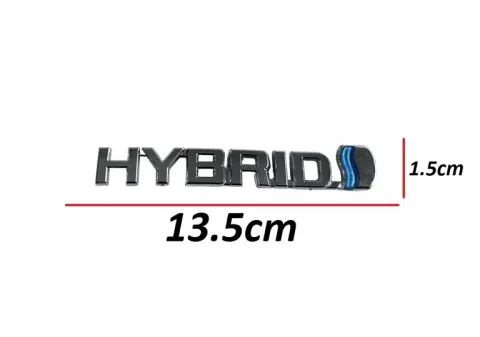 Toyota Yazı Corolla 19-24/Chr 16-24 Arka (Hybrıd Yazısı)