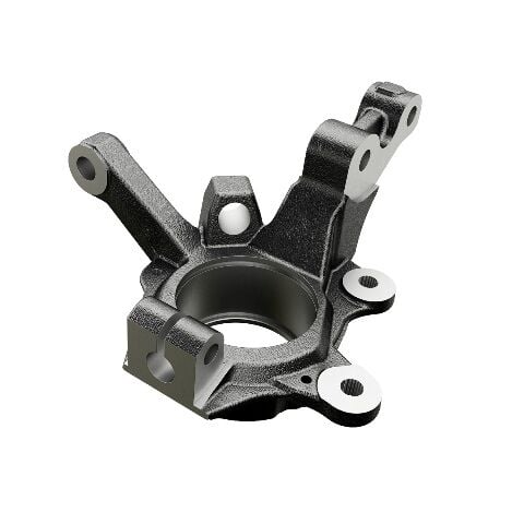 8200150222 - RENAULT MEGANE- 1- 98/99; ÖN AKS TAŞIYICI SOL (ABS Lİ) (14 MM)