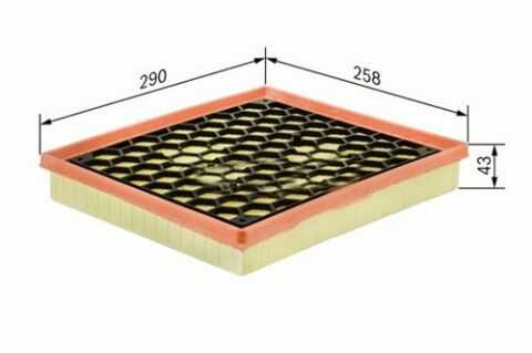 HAVA FILTRESI INSIGNIA A 1.6 1.8 A16XER B16XER A18XER B18XER 09 17 MALIBU 2.0-2.4 SAAB 9-5 2.0