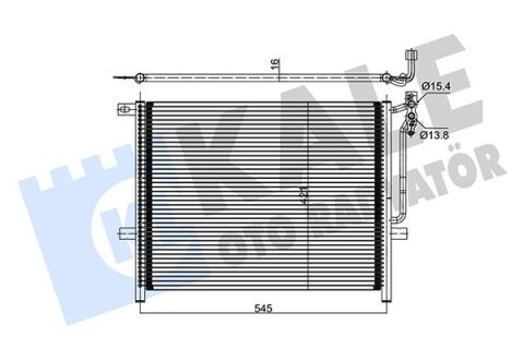 Klıma Radyatoru Bmw E46 M43 M52 M54 N40 N42 N45