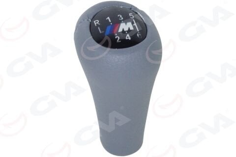 VİTES TOPUZU BMW M POWER 6 VİTES IŞIKLI E30 E34 E36 E39 E46 E60 E90 E92 GRİ DERİ