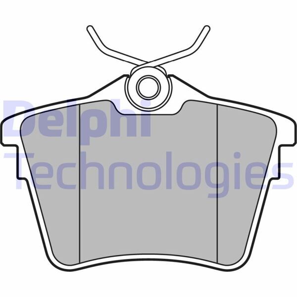 Arka Fren Balatası Peugeot P407 1.6 Hdı 1.8-2.0 04 607 00 Cıtroen C5 08
