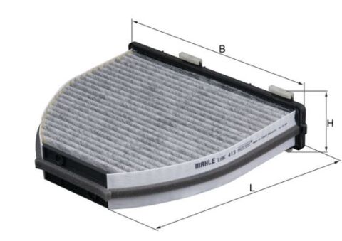 Polen Fıltresı Mercedes W204 W212 C218 X204 C190 C197 R231 Karbonlu