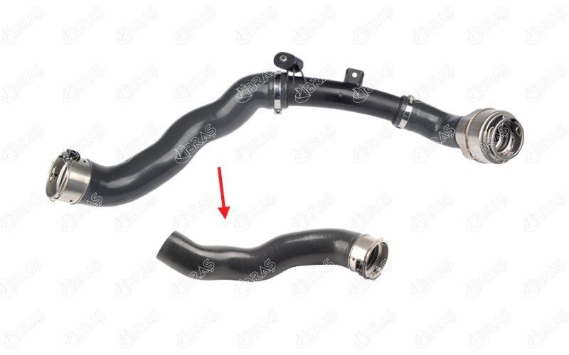 TURBO HORTUMU PLASTİK BORU HARİÇ OK İLE GÖSTERİLEN BÜYÜK HORTUM DACIA DOKKER MPV KE 1.3 TCe 130 KENE 19