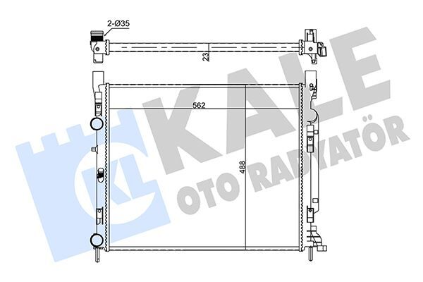 Motor Su Radyatoru Mercedes Cıtan W415 12 . Renault Kangoo Iı 1.2Tce-1.5Dci-1.6 16V 08