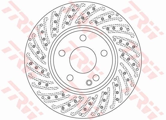 FREN DISKI ON MERCEDES W176 W246 C117 X117 X156