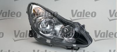 Sol Far Siyah/Krom Opel Corsa D 06 14 Elektrikli Halojen H7 H1 Tanım: Eh Sport Opc 111.Yıl Adaptif Hariç Motorlu