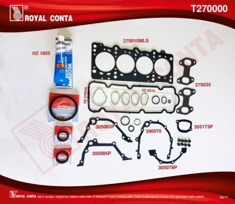 TAKIM CONTA SKC Lİ SUBAP LASTİKLİ PALIO 1.2 8V YM 60-65 hp