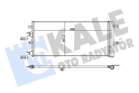 Klıma Radyatoru Kondanser Mondeo 14 1.0-1.5 Ecoboost 1.5 Tdcı 2.0 Tdcı