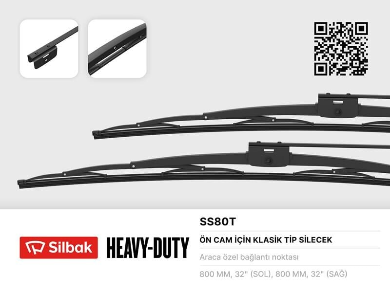 SİLECEK SÜPÜRGESİ 800MM ISUZU MİDİBUS-TURKUAZ-IVECO M25-M29-COBRA 160/BMC BELDE 220 YM 08 TEMSA PRES TİJ /MİDİBÜS 08 MB 0303-V8-80CM 08 TEMSA DİAMOND 08 IVECO M23-M50 08 MB 0402-0405-OTOKAR M3000 VİDAL