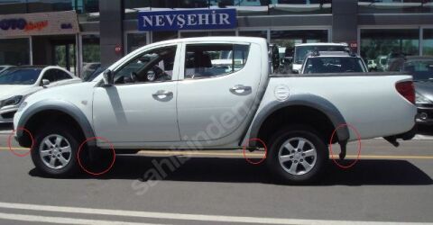 Mzt202T-01 - Mıtsubıshı L200- Pıck Up- 10/15; Ön Çamurluk Ağzı Plastiği Sol (Dodik) 4X2