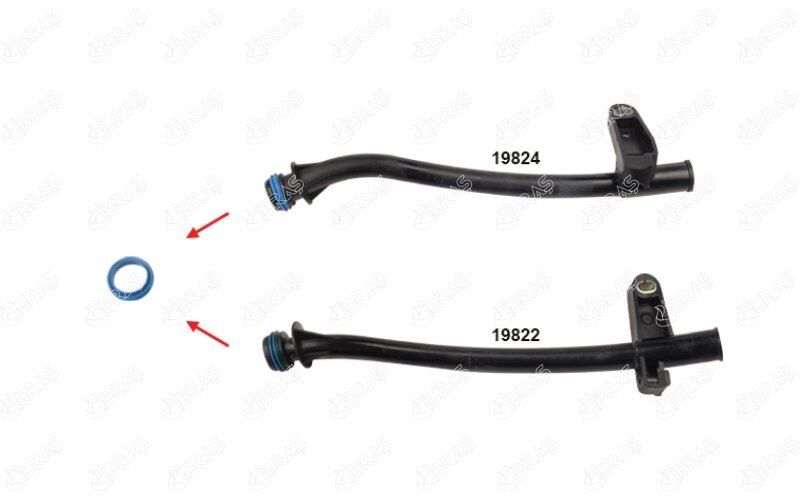 Yağ Seviye Çubuğu Borusu Contasıok İle Gösterilen Conta Ford Fıesta Jv Td 1.8 Rtn-Rtp-Rtq 00-03