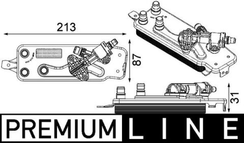 SANZIMAN YAG SOGUTUCU BMW N55 N63 F10 F12 F06 F01 F02 F03 F04 PREMIUM LINE