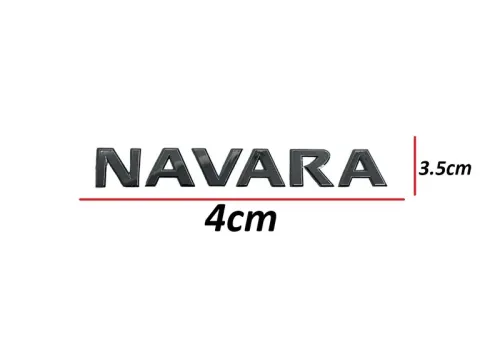 Nıssan Yazı Navara 07-21 Arka (Navara Yazısı)