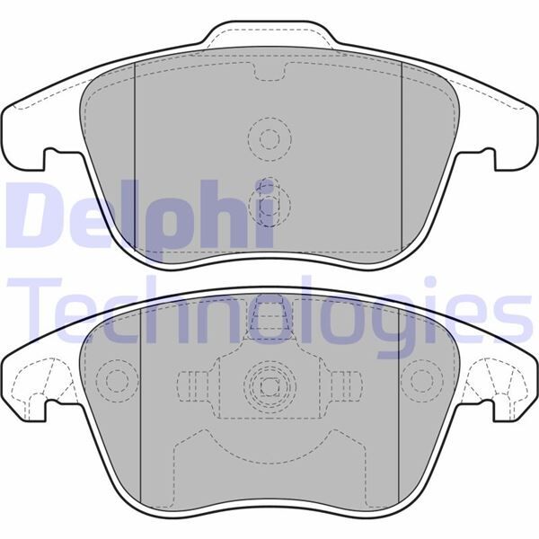 Ön Balata C4 Pıcasso 06 11 P5008 1.6 16V-2.0 16V-2.0 Hdı 08 12 P3008 12 Ds4 11 Ds5 12