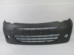 Renault Kangoo- 3- 08/13; Ön Tampon Siyah (sis Delikli Komple Bantlı) (eurobump) - 7701478153