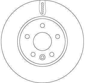 ÖN FREN AYNASI ASTRA K 15 15 İNÇ / 5 DELİK 276x26x5DL HAVALI