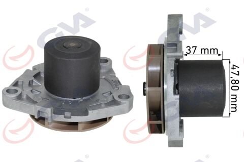 DEVİRDAİM SU POMPASI FIAT DOBLO 10 BRAVO II 07 14 500L 12 18 500X 14 EGEA 15 OPEL ASTRA H-J- INSIGNIA 08 VECTRA C 04 ALFA ROMEO 159 GIULIETTA 10 MITO 11 JEEP RANEGADE 1.6D MTJ 1.9D MTJ 2.0 CDTI